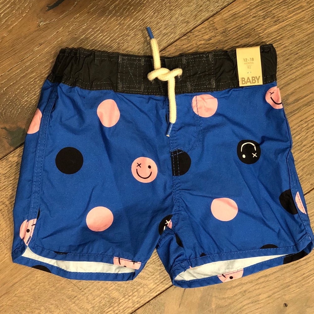 NWT Cotton On Baby Swim Trunks 12-18M